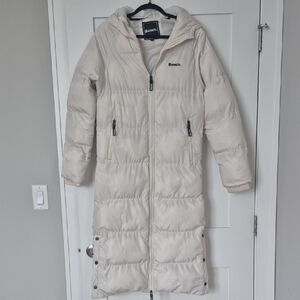 Bench Off-White Quilted Puffer Coat Winter Jacket